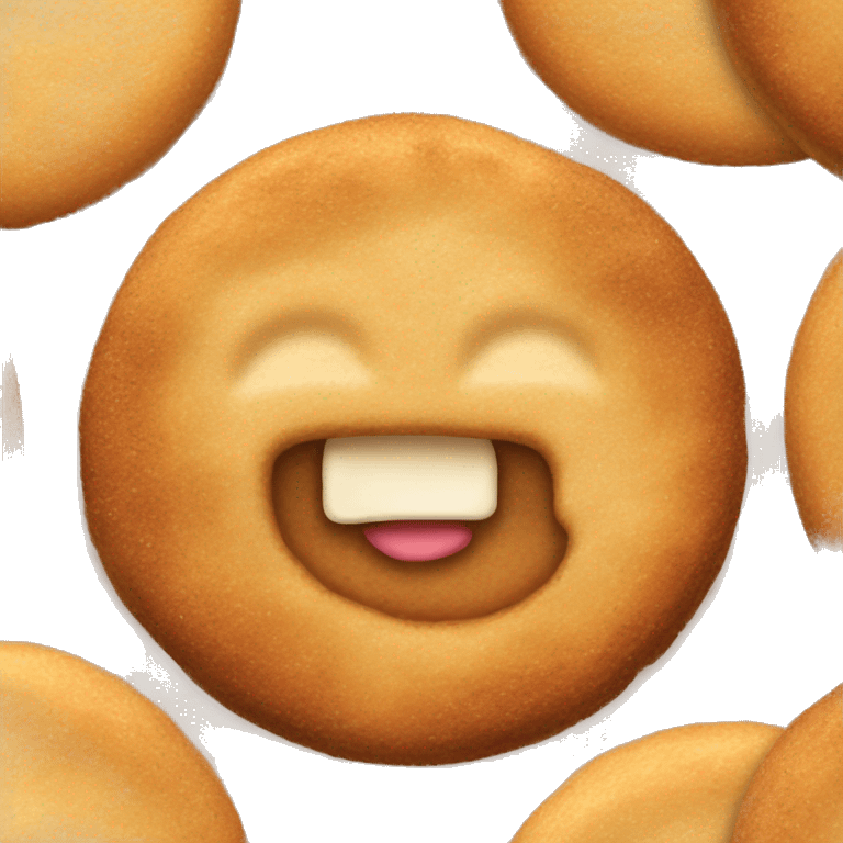 Snickerdoodle cookie emoji