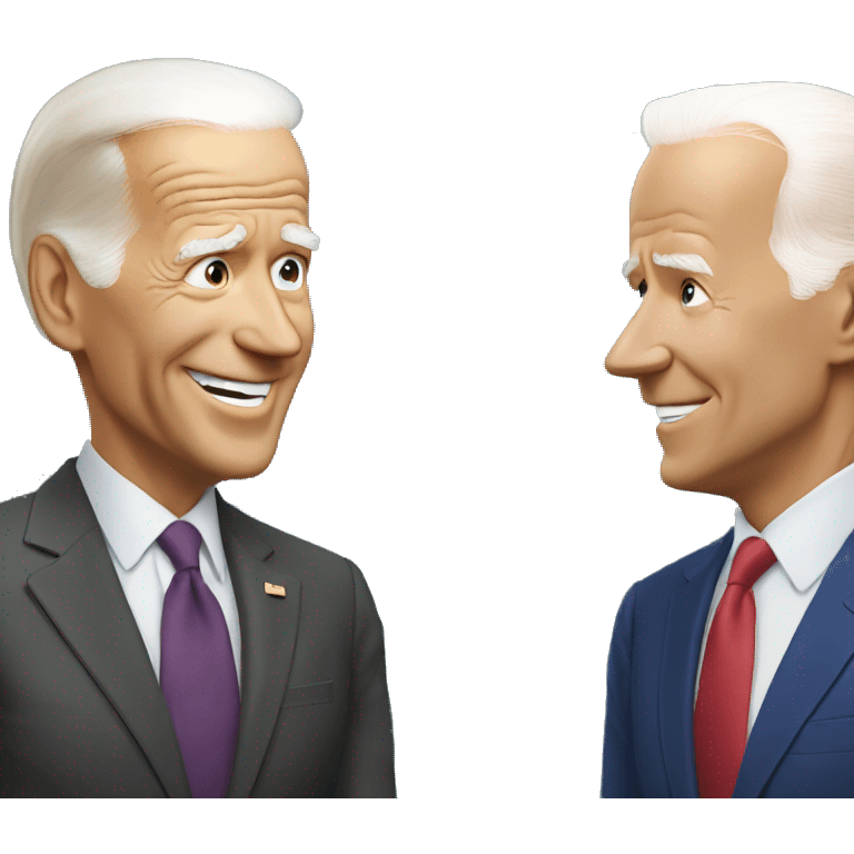 biden with zelenskiy emoji