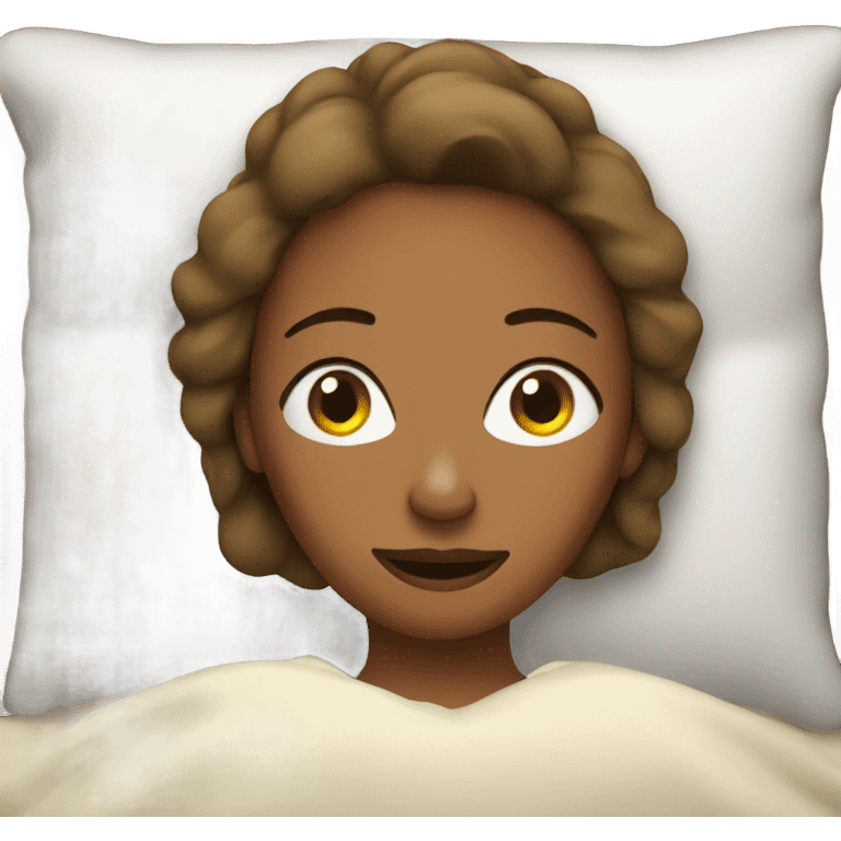 Women lying in bed emoji