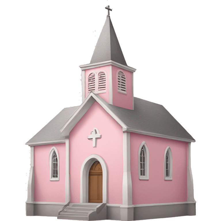 baby pink church emoji