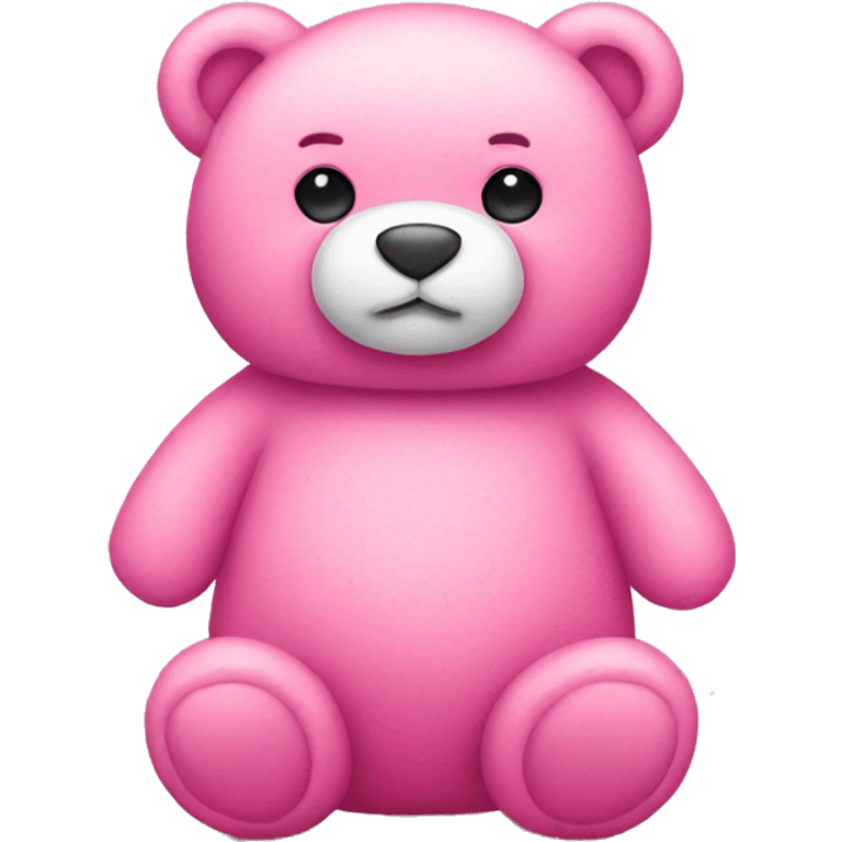 pink teddy bear emoji