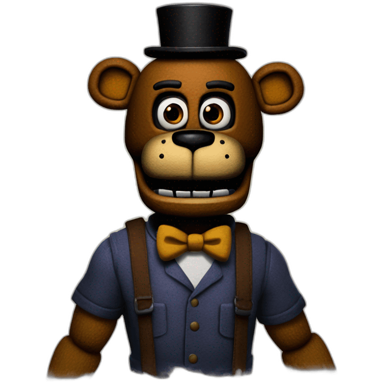 qui représente l'univers de five nights at Freddy's emoji