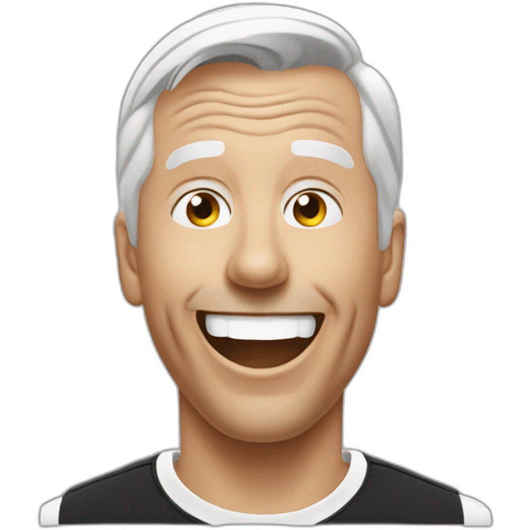 alan pardew laughing emoji