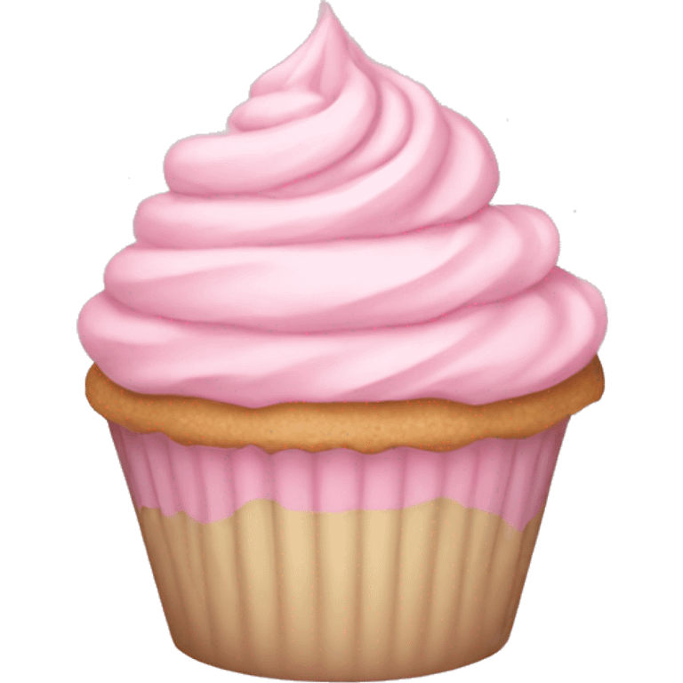 pastel pink cupcake emoji