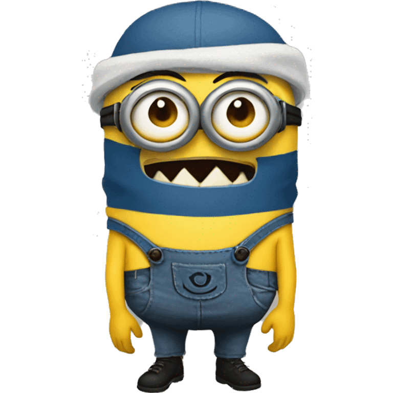 Freaky minion emoji