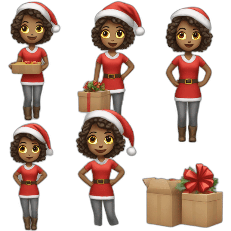 girl-delivery- Christmas emoji