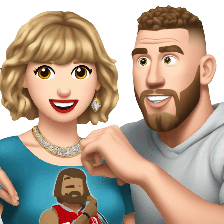 travis kelce proposing to taylor swift emoji