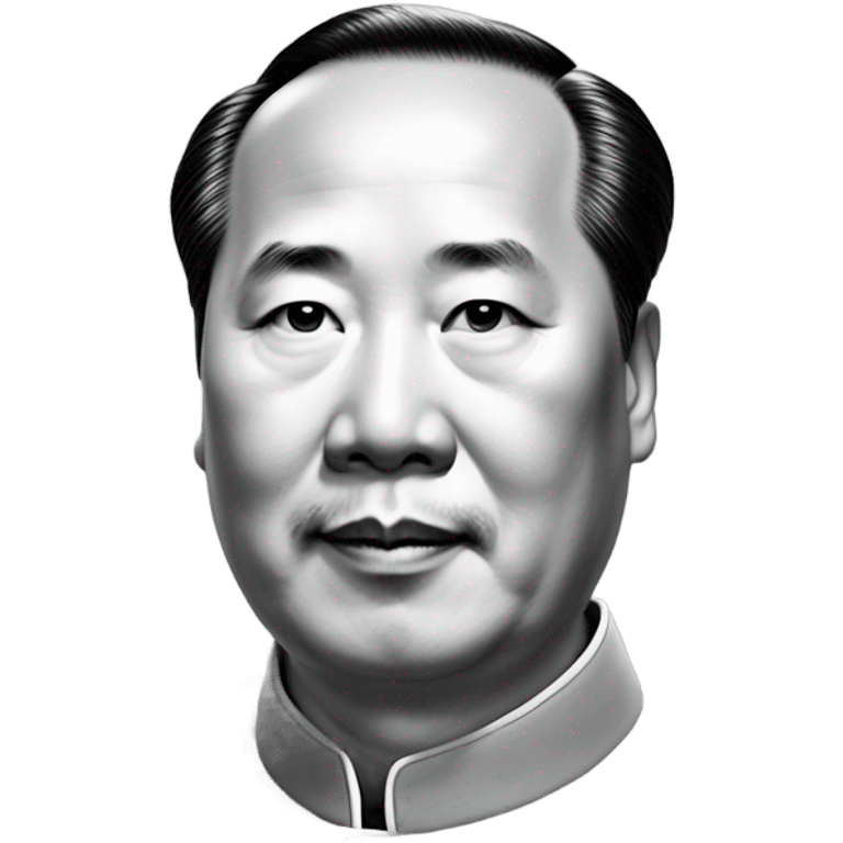 photorealistic mao zedong emoji