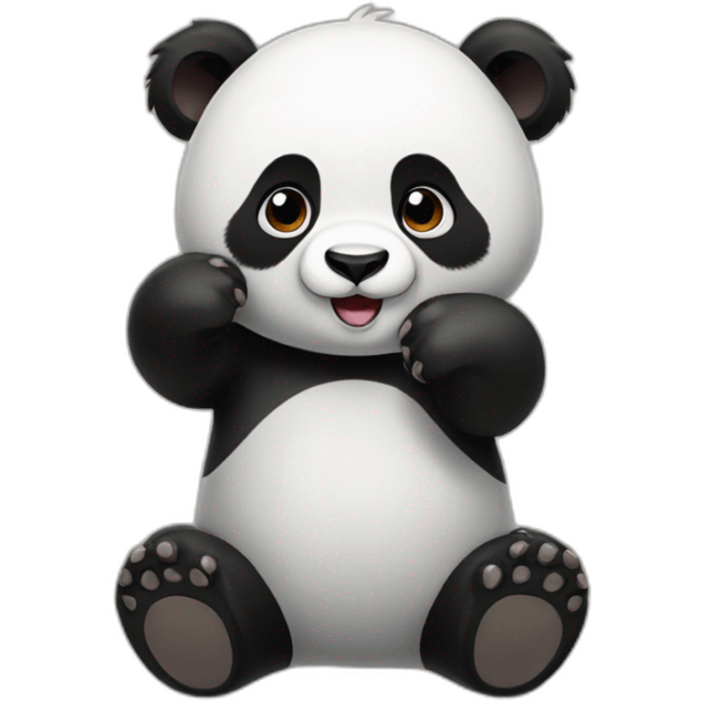 Panda roux emoji