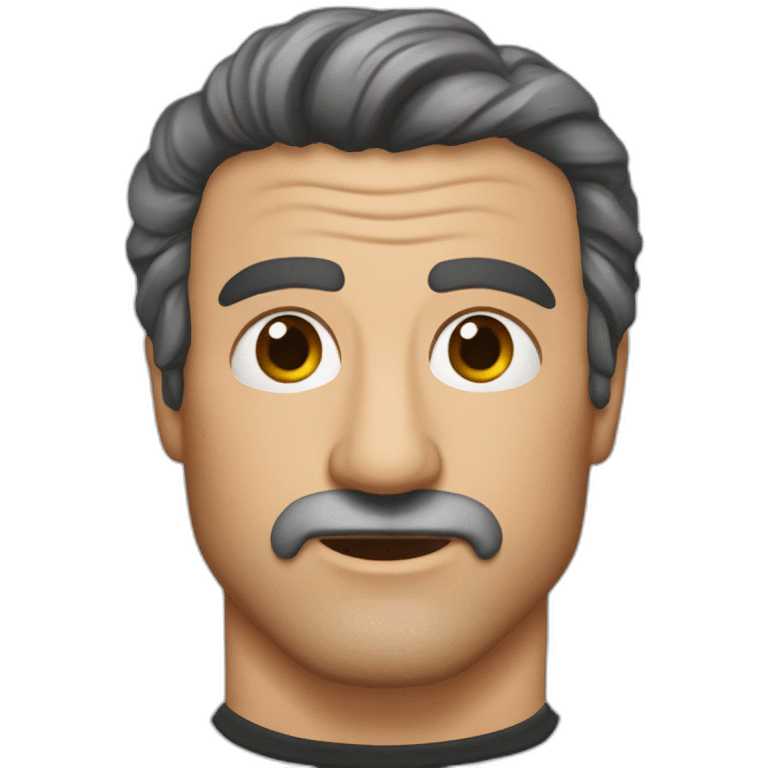 Silvestres stallone sin bigote emoji