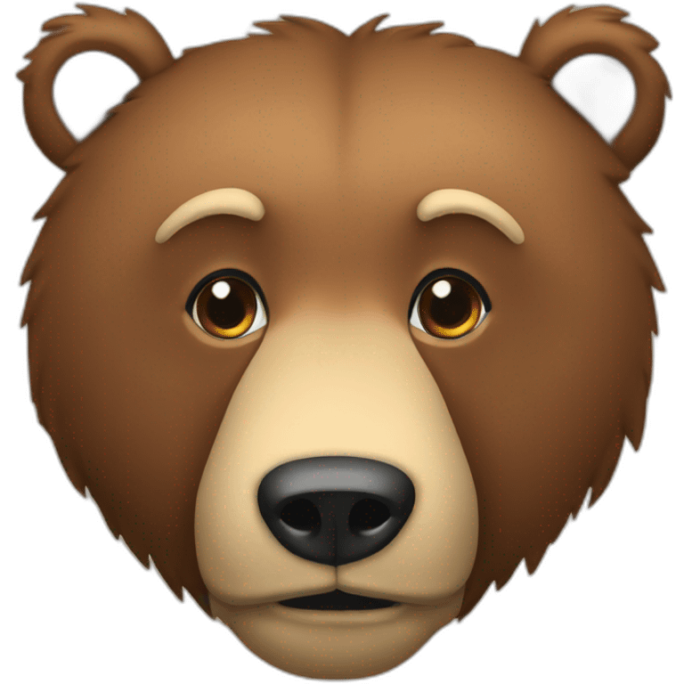 Kodiak bear emoji