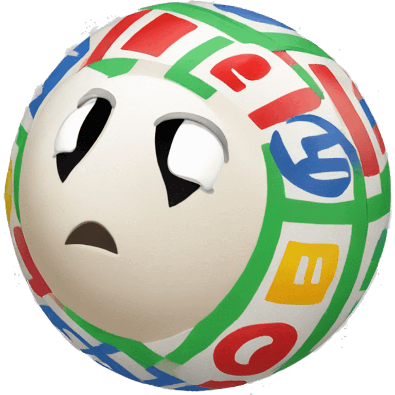 bingo ball emoji