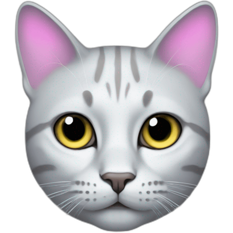 holographic cat emoji