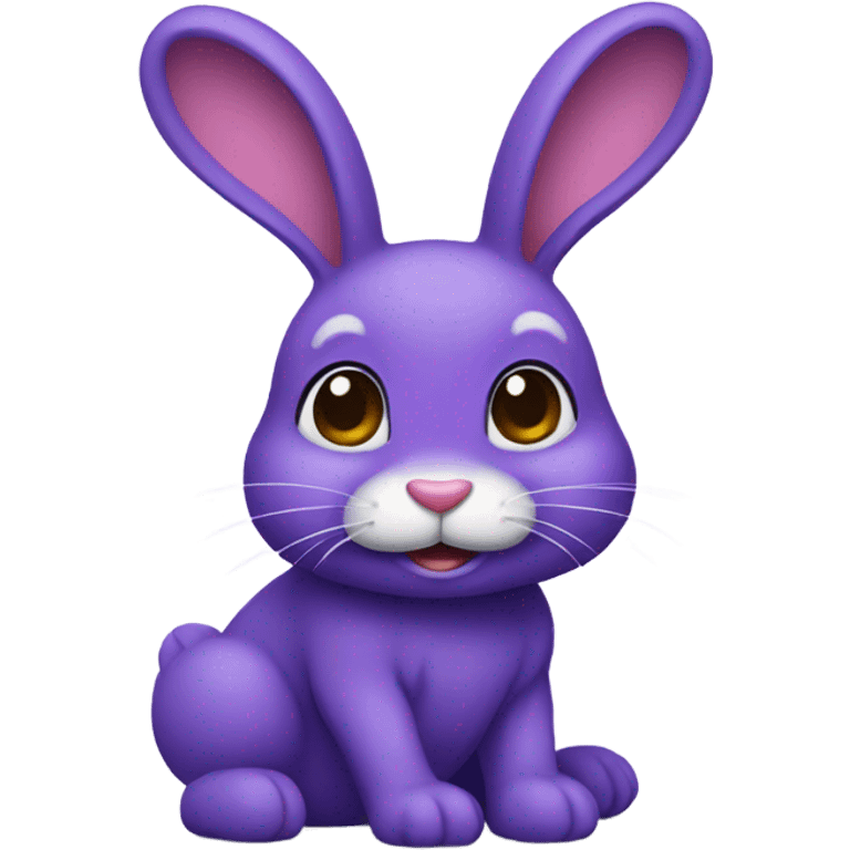 purple bunny emoji