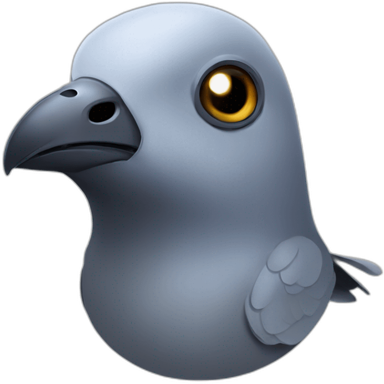 sci-fi pigeon emoji