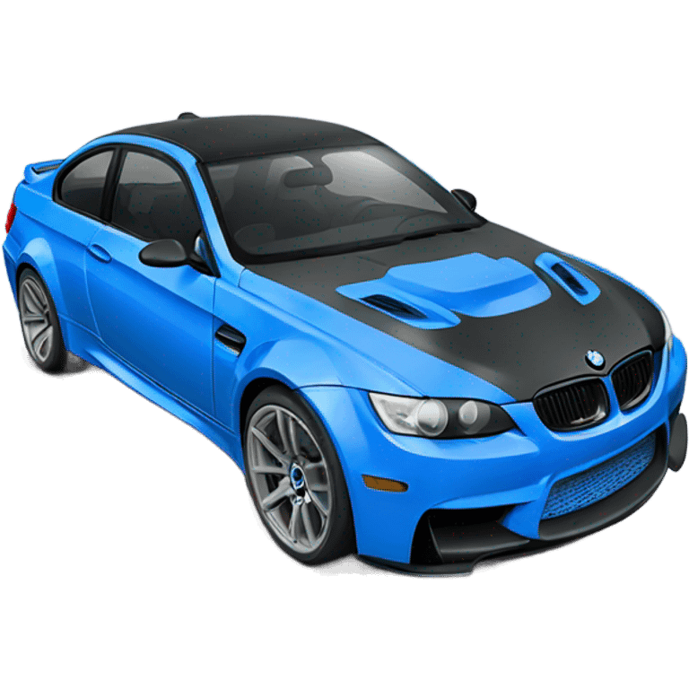 Bmw m3 blue emoji