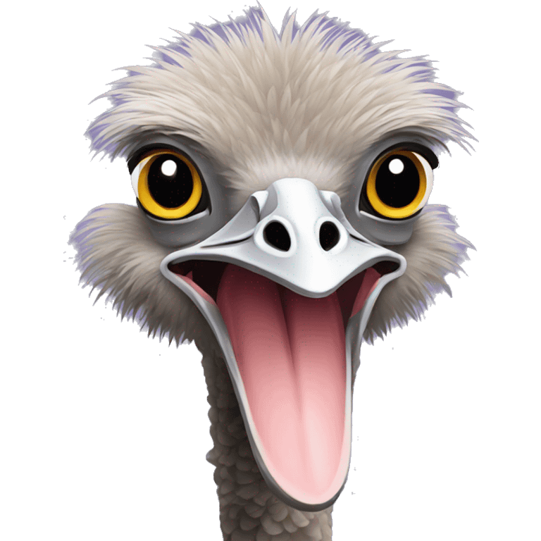 ostrich emoji