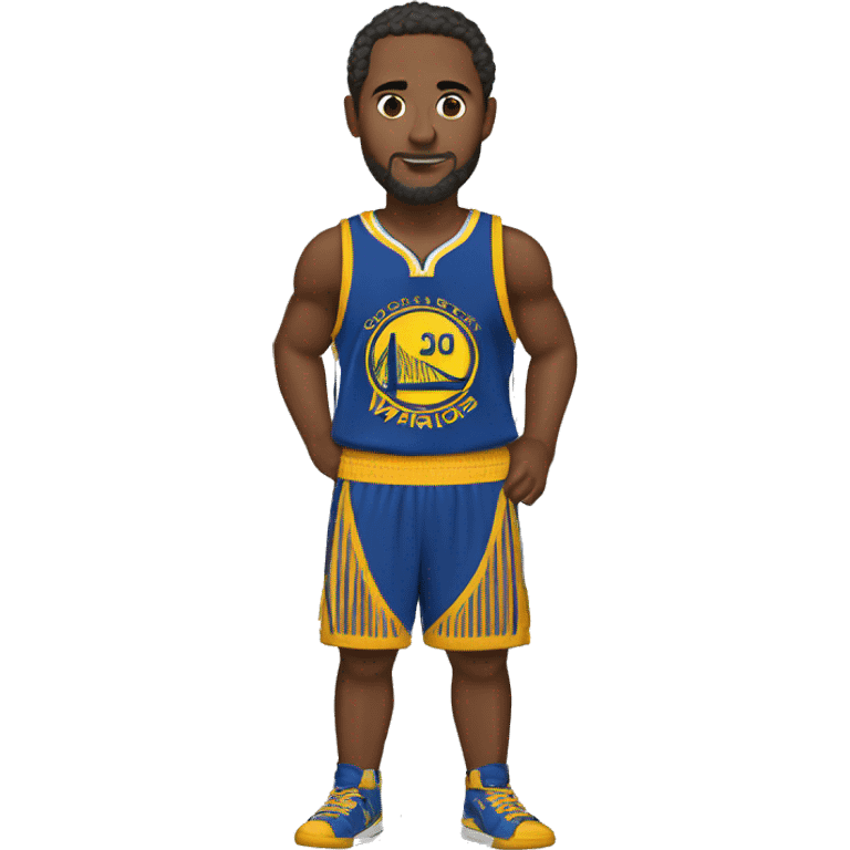 Golden state warrior’s outfit  emoji