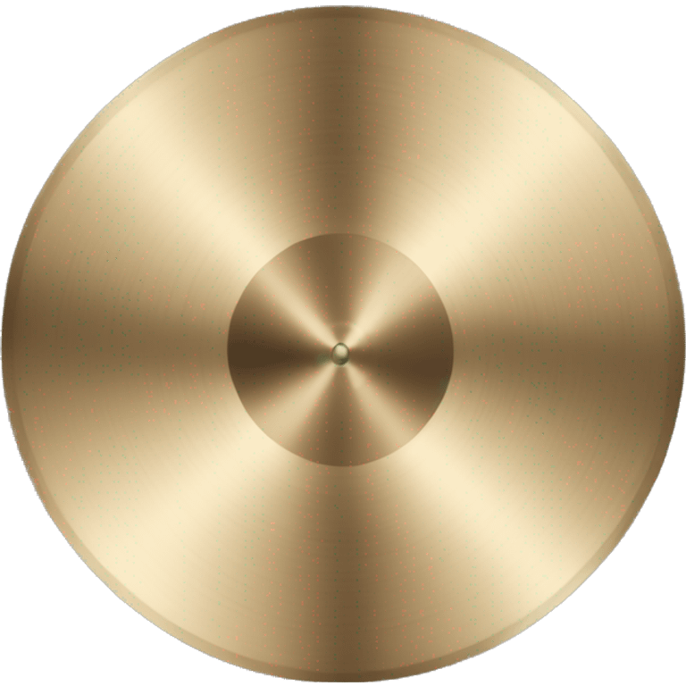 a cymbal emoji