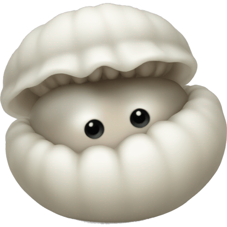 White grub emoji