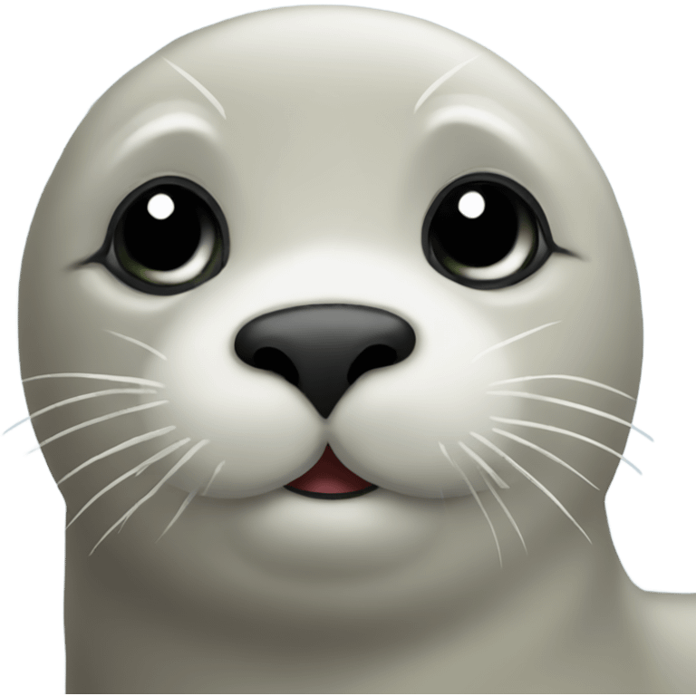 Cute seal emoji