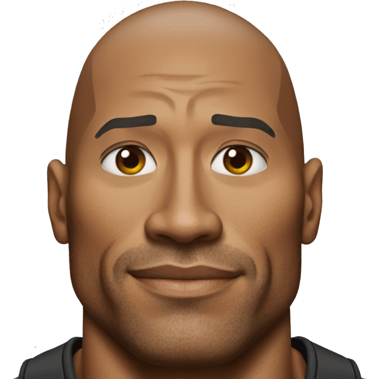 dwayne johnson emoji