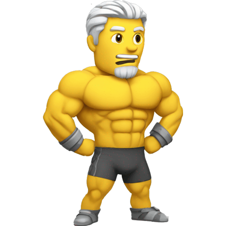 Cable with muscles emoji