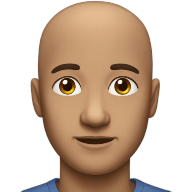 Bald emoji