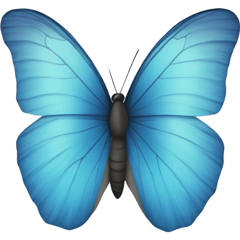 blue butterfly  emoji