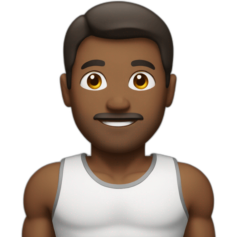 Gym man emoji