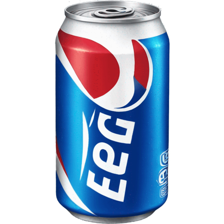 Ice cold can of Pepsi emoji