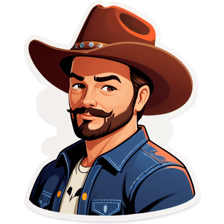 Me in cowboy hat emoji