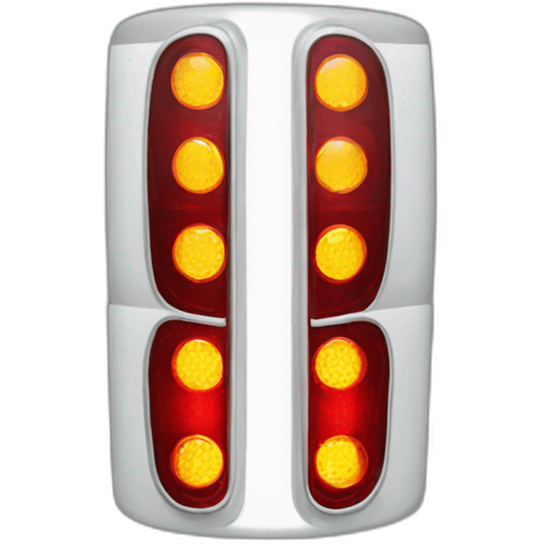 car Rear light emoji