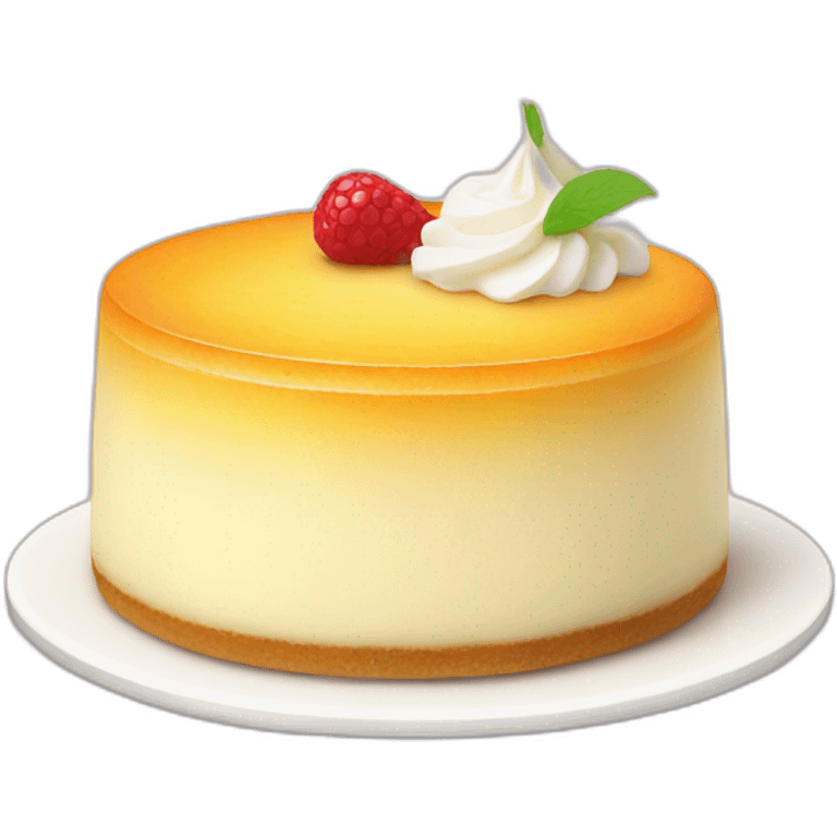 Japanese cheesecake emoji