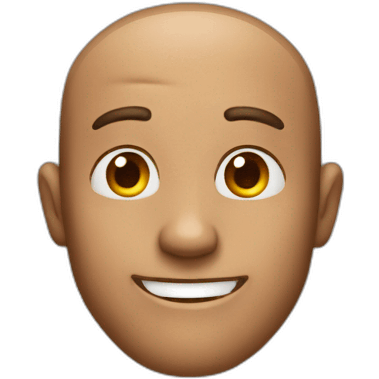 a man too happy emoji