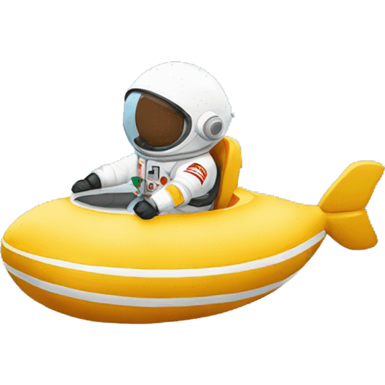 Floating austraunaut  emoji