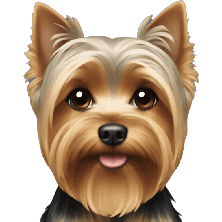 Short haired Yorkie emoji