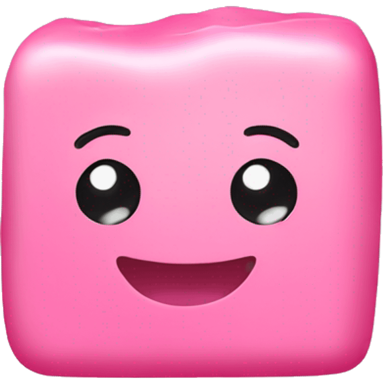 cute pink soap bar emoji