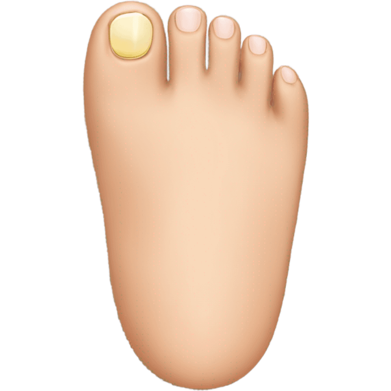 Toenail clipping emoji