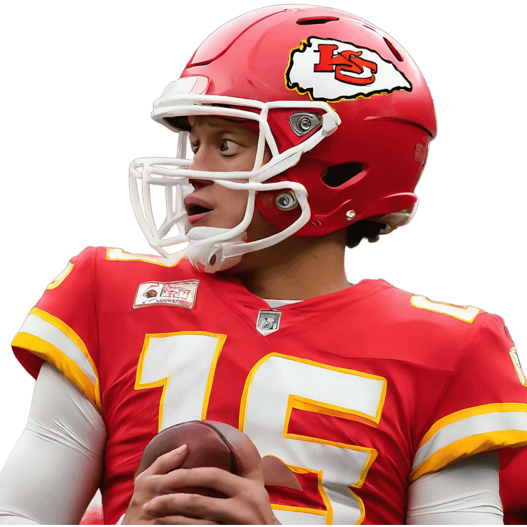 Patrick Mahomes crying ￼ emoji