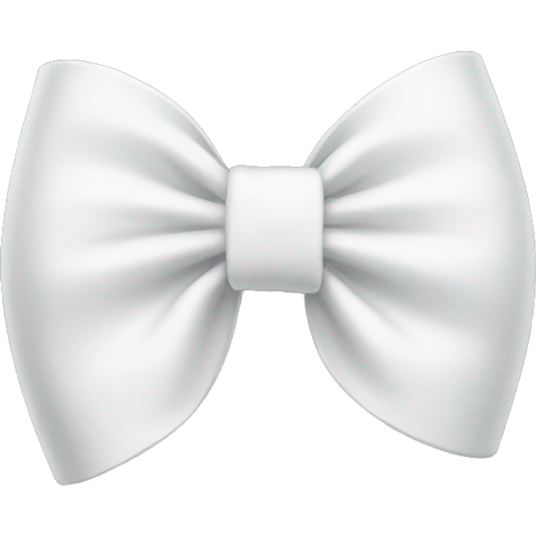 white bow emoji