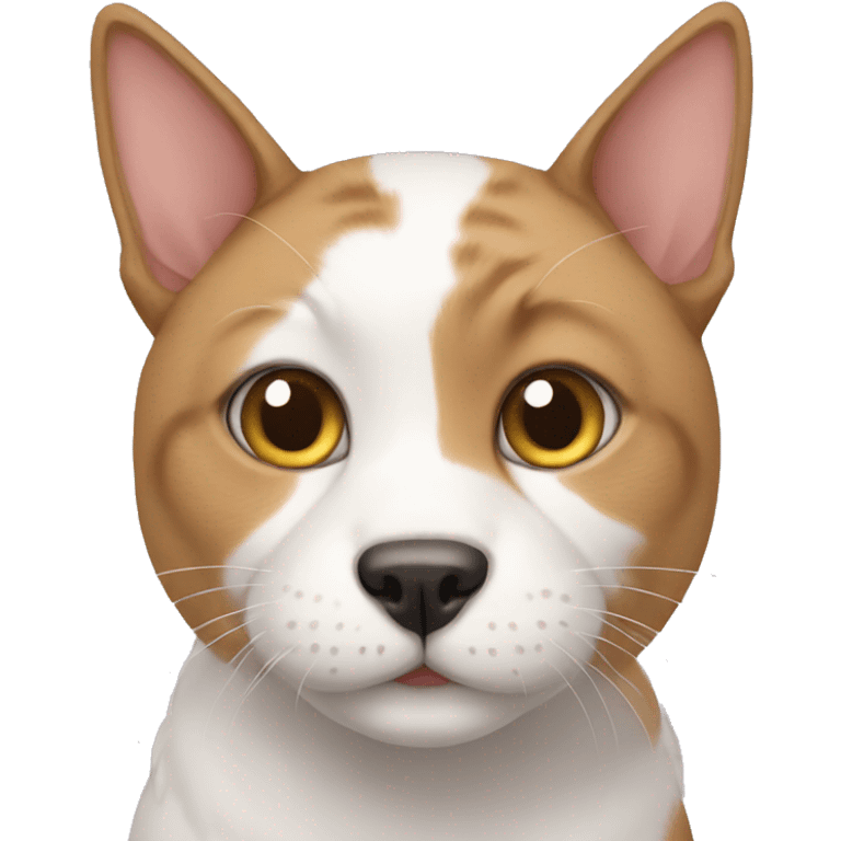 Cat fusion dog emoji