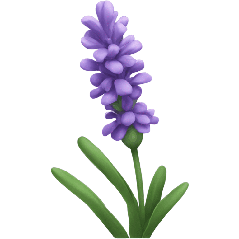 a lavender flower emoji