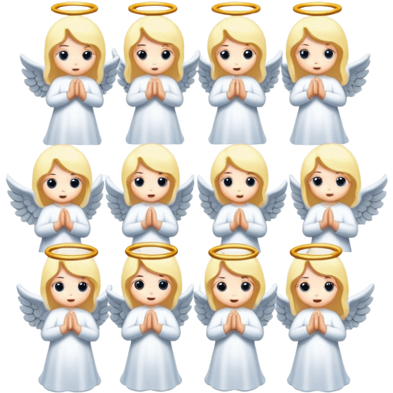 10 angels emoji