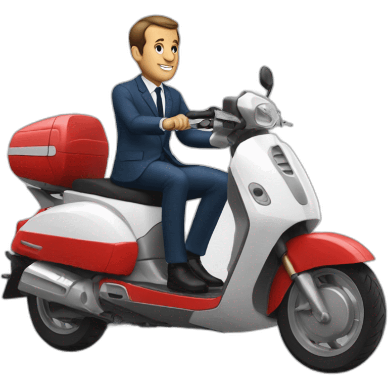 macron-sur-scooter emoji