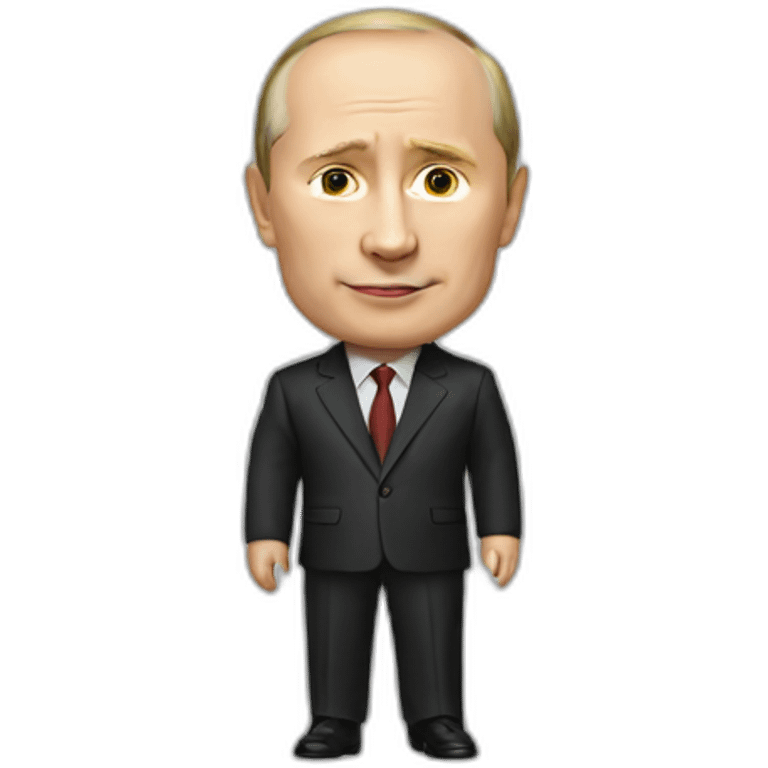 Miniature putin emoji