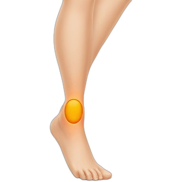 leg reflexology emoji