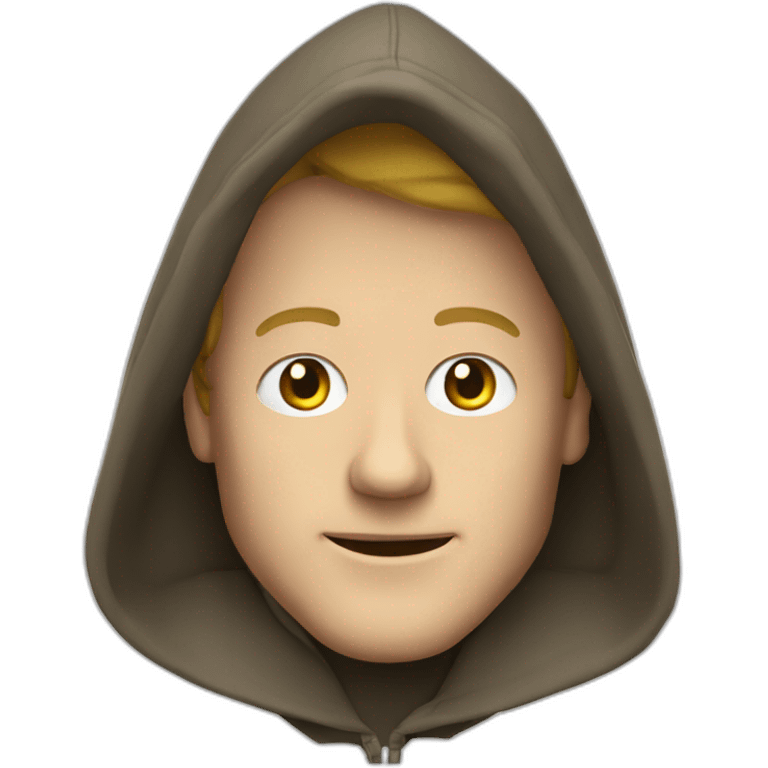 Jigsaw john kramer with hood emoji