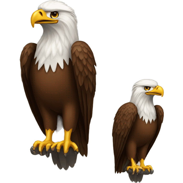 EAGLE brown emoji