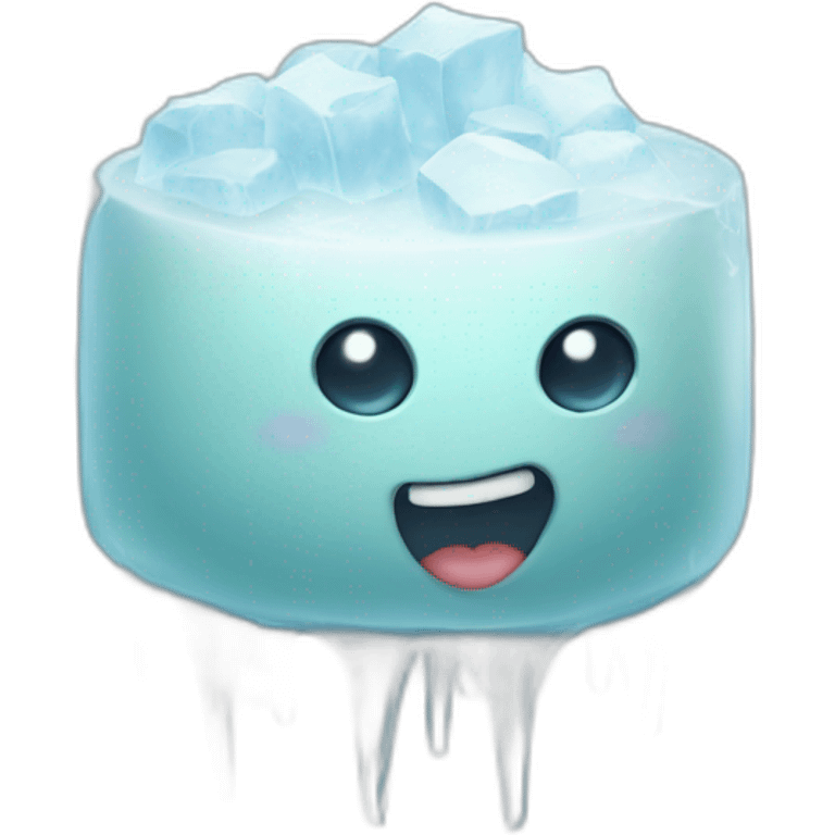 Ice puce emoji